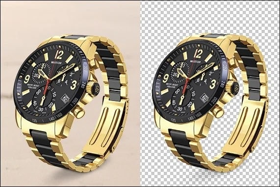 remove background from watch